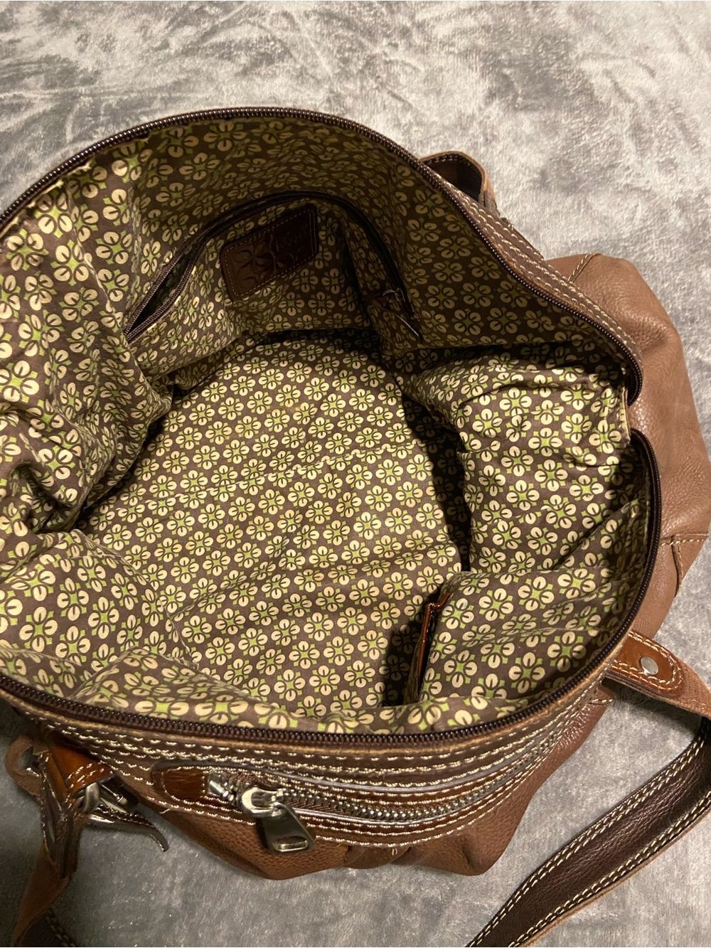 Fossil Leather Carry-On Bag - Picture 7 of 10